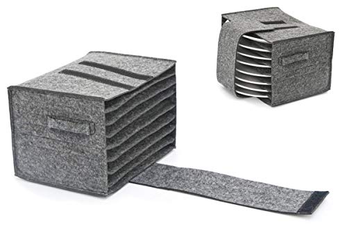 DuneDesign Portaplatos de Autocaravana - Organizador para Platos Camping Portaplacas Caravana Barco