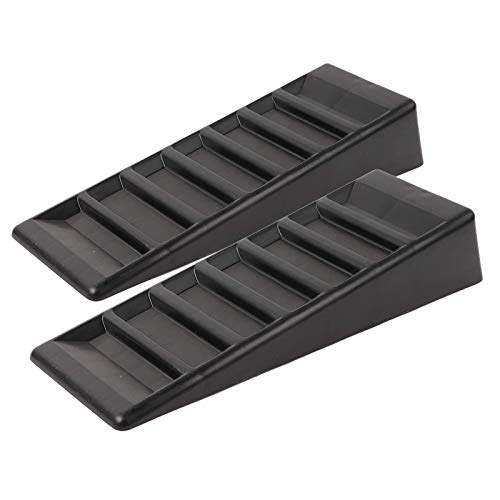 Equilibrio, auffahr de Juego de 2 – Cuña hasta 3500 Kg, 42 x 14 x 7,5 cm para Caravana/Caravana