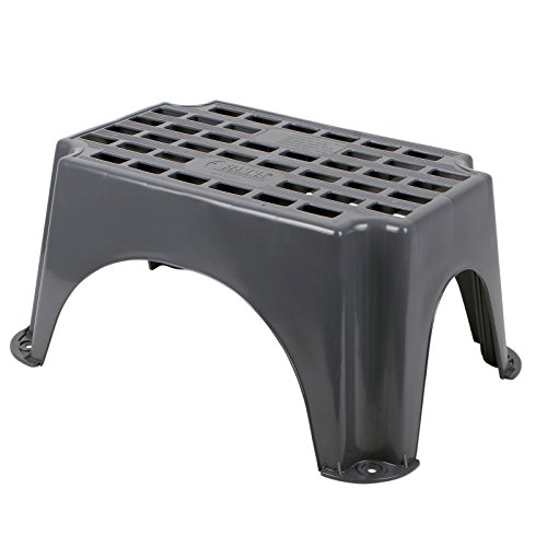 Fiamma Escalón gris 23 cm de alto probado hasta un máximo de 150 kg, ideal para caravanas y autocaravanas.