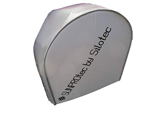 Geschenkhaus-Tom 2 protectores de rueda para caravana y autocaravana de poliéster resistente, 64 x 58 x 25 cm, protector de rueda para caravana
