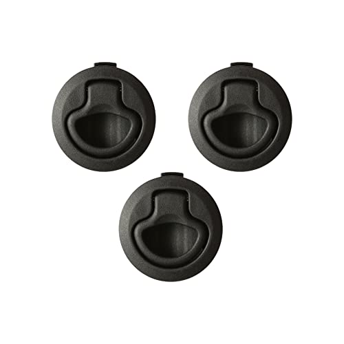 Haasweller 3 cerraduras para muebles como Push Lock para autocaravanas, autocaravanas