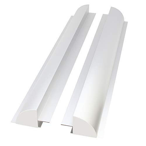 Juego de 2 soportes laterales de aluminio para instalar paneles solares en autocaravanas, caravanas, barcos o tejados