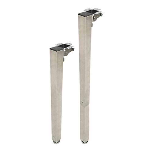 Lopbinte 1 Pieza Mesa TelescóPica Pata Plegable Altura Ajustable para Caravana Autocaravana Autocaravana RV Mesa Plegable Montaje