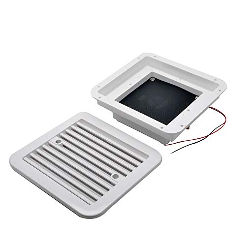 Maso - Ventilador de autocaravana para refrigeración, 12 V, intensidad fuerte