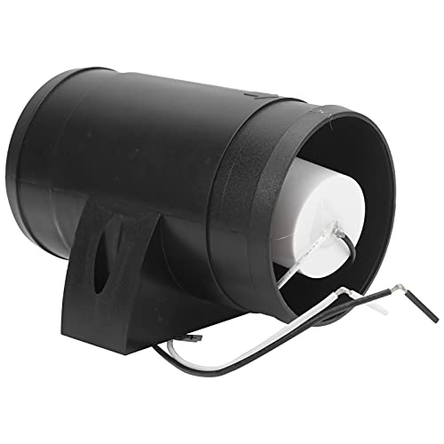 Sdfafrreg Ventilador de ventilación de aire para autocaravana, ventilador extractor de cinco palas de 12 V, 12 V, 3 pulgadas, carcasa de plástico con patas de montaje integradas para autocaravana,