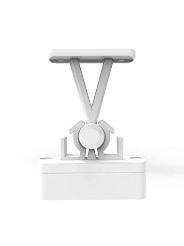 Soporte de clip para puerta Extended Viva para caravana, barco, color blanco