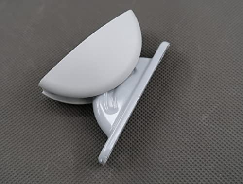 Soporte para puerta, fijación de puerta, autocaravana, caravana, color gris