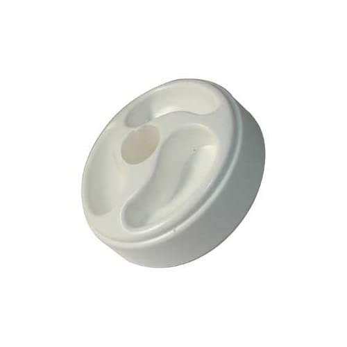Tapón blanco sin barril para depósitos de agua o combustible ZADI – autocaravanas, caravanas.