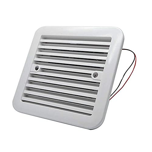 Ventilador de ventilación de refrigeración de 12 V para caravanas, caravanas, furgonetas, color blanco