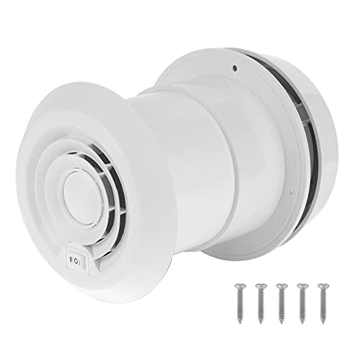 Akozon Ventilador de techo de 12V silencioso Ventilador de escape de techo con ventilación de aire Rejilla de enfriamiento de ventilación de aire para caravanas, autocaravana remolque furgoneta