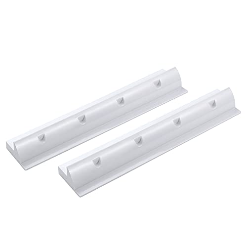 enjoysolar® ABS soporte de módulo solar spoiler de retención especial para autocaravanas Caraven Boot (juego de 2 spoilers de retención 550mm)