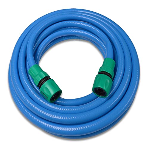 KedBrok Manguera de 10 m - Caravana/Autocaravana/Barco 12 mm 1/2"- Manguera no tóxica