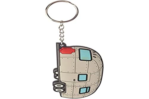 PUCKATOR Streamline Caravan - Llavero de PVC, mixto, longitud total: 12 cm, altura: 4 cm, ancho: 7 cm, profundidad: 0,4 cm